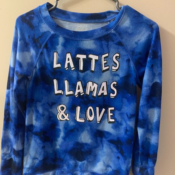 🔥 2/$22 🔥 Justice Girls long sleeve tie dye top - Picture 1 of 3